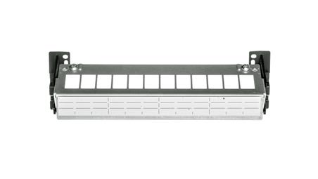Złącze modułowe 12xRJ45 Keystone na szynę FZ12MK-73391