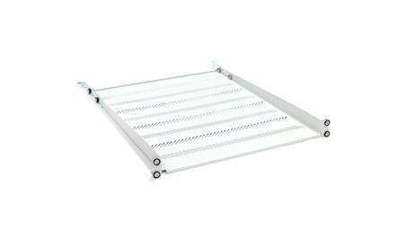 Półka 19 cali 1U G/550 szara (RAL 7035) z podporą TN-19-550-1U-GY-73505