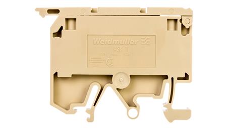 Złączka szynowa bezpiecznikowa 2-przewodowa 4mm2 G 5x20mm beżowa ASK 1/EN 0474560000-75463