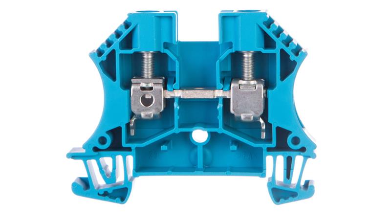 Złączka szynowa 2-przewodowa 6mm2 niebieska Ex WDU 6 BL 1020280000-73951