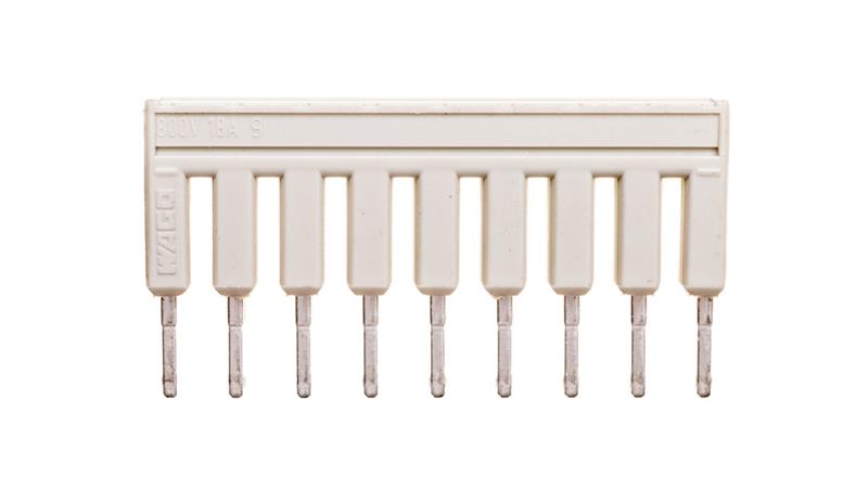 Mostek grzebieniowy 9-biegunowa jasnoszary TOPJOBS 2001-409-77783