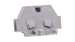 Złączka 2-przewodowa 2,5mm2 szara z mocowaniem śrubowym 261-301 /50szt./-80176