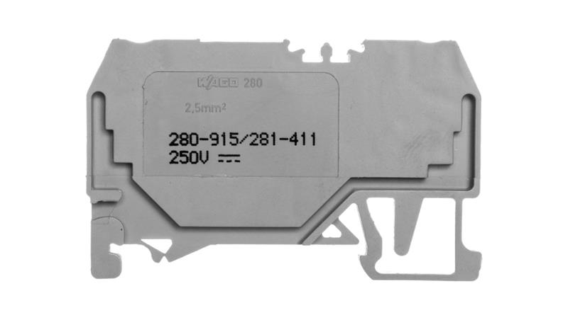 Złączka diodowa 2-przewodowa 2,5mm2 280-915/281-411-77122