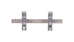 Szyna Cu 10x3mm dł 125mm mocowanie na TH35 do obejm do ekranów 790-115-77207