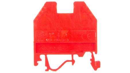 Złączka szynowa gwintowa 4mm2 czerwona VS 4 PA+ 003901039-111997