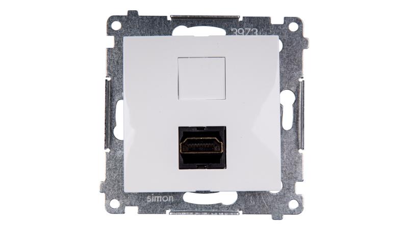 Simon 54 Gniazdo HDMI białe DGHDMI.01/11-38984