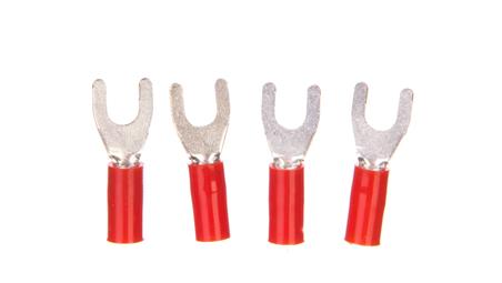 Końcówka aparatowa widełkowa izolowana KNV 4-1 /100szt./-80017