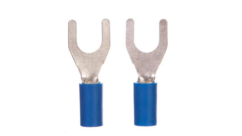 Końcówka aparatowa widełkowa izolowana KNV 6-2,5 /100szt./-80064