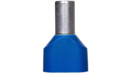 Końcówka tulejkowa podwójna izolowana /niebieska/ TV 16-14 /100szt./-78187