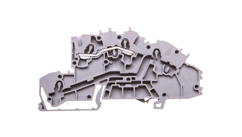 Złączka szynowa 1-pietrowa 2,5mm2 L szara 2003-7650 TOPJOBS-75228