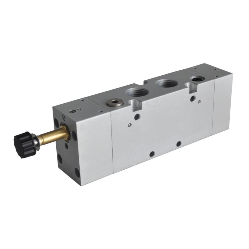 Elektrozawór  5/2 g1/2, powrót sprężyną