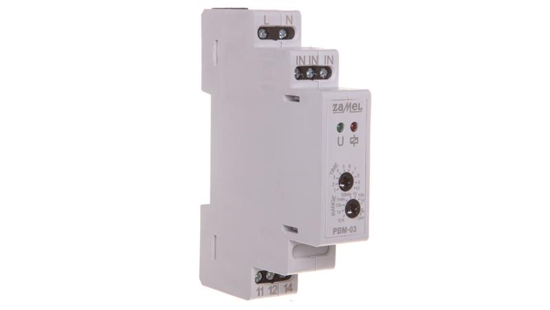Przekaźnik bistabilny z wyłącznikiem czasowym 230V AC PBM-03 EXT10000065-25375 Przekaźnik bistabilny z wyłącznikiem czasowym 230V AC PBM-03 EXT10000065-25375
