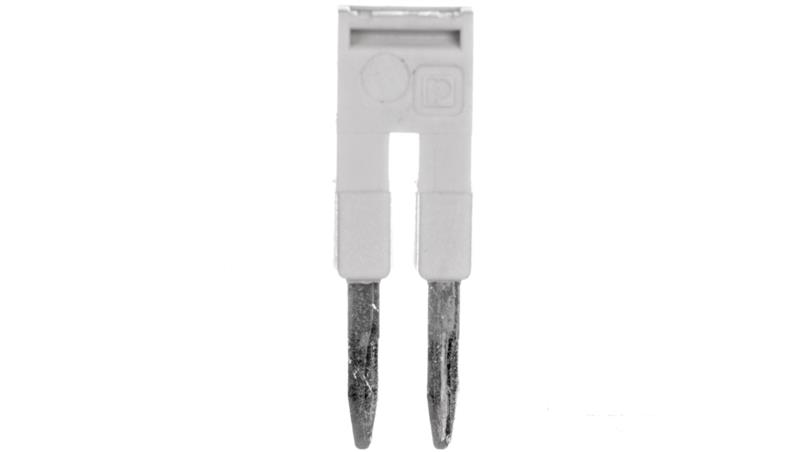 Mostek wtykany 2-biegunowy 4mm szary FBS 2-4 GY 3030118-77847