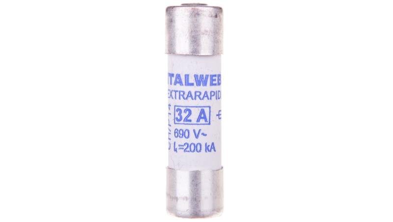 Wkładka bezpiecznikowa cylindryczna 14x51mm 32A aR 690V CH-S14UQ 002635115-8996