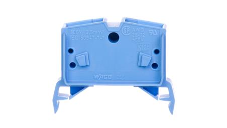 Złączka szynowa 4-przewodowa 2,5mm2 niebieska 264-734-74299