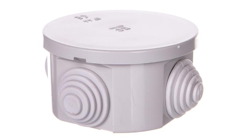 Puszka natynkowa okrągła samogasnąca 960 stopni C seria 400A IP44fi65x35 EC400C1A-74819