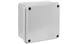 Puszka natynkowa samogasnąca gładka z pokrywą 960 stopni C seria 410A IP56 100x100x50 szara EC410C4A-74903