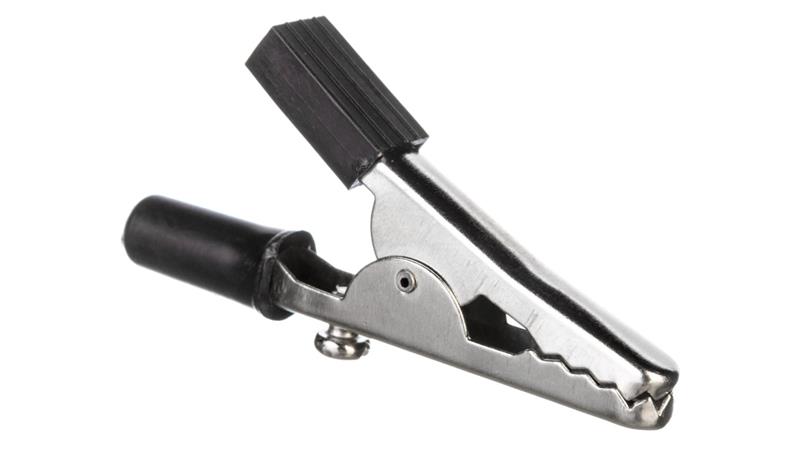 Krokodylek 45mm czarny 11414-89175