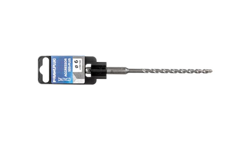 Wiertło do betonu Aggressor SDS Plus 6x100x160 mm RT-SDSA-6/160-90576