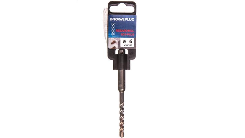 Wiertło do betonu zbrojonego Rebardrill SDS Plus 6x50x110 mm RT-SDSR-6/110-90575