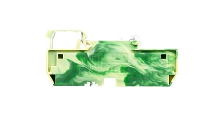 Złączka szynowa PE 3-przewodowa 6mm2 żółto-zielona 282-687-75366