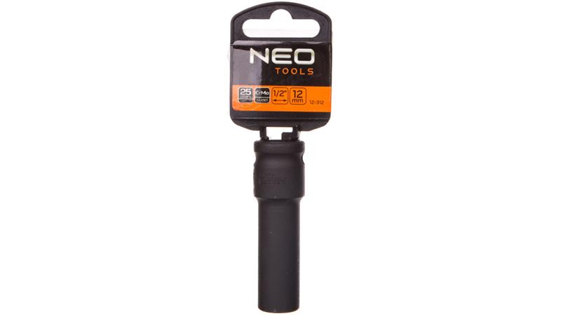 Nasadka udarowa 1/2cala długa, 12mm L78mm CR-MO 12-312-81091