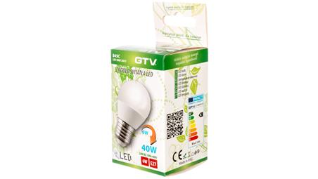 Żarówka LED E27 B45C 6W 470lm 3000K AC220-240V 160st. LD-SMGB45C-60-47783