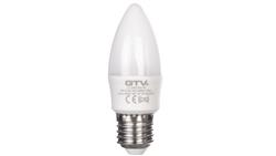 Żarówka LED E27 C30 6W 520lm 3000K AC 220-240V 160st. LD-SMGC30C-60-47806