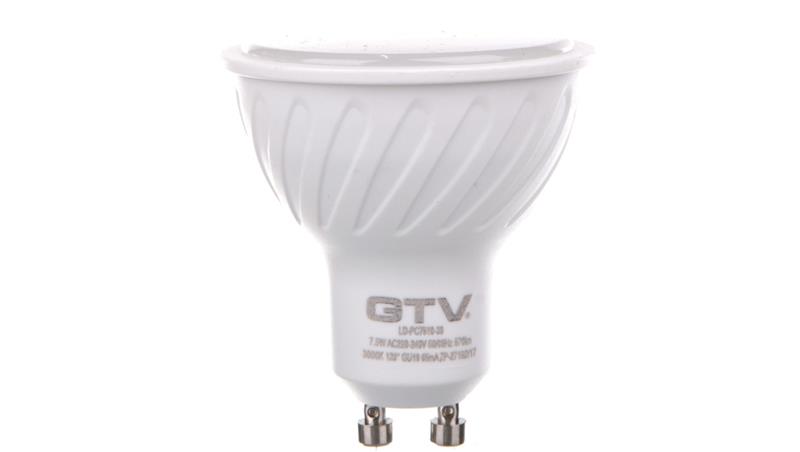 Żarówka LED GU10 7,5W 570lm 3000K AC180-250V 120st. LD-PC7510-30-46768 Żarówka LED GU10 7,5W 570lm 3000K AC180-250V 120st. LD-PC7510-30-46768