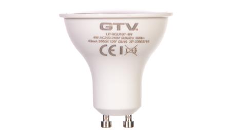 Żarówka LED GU10 4W 300lm 3000K AC180-250V 120st. LD-NGU10P-4W-46812