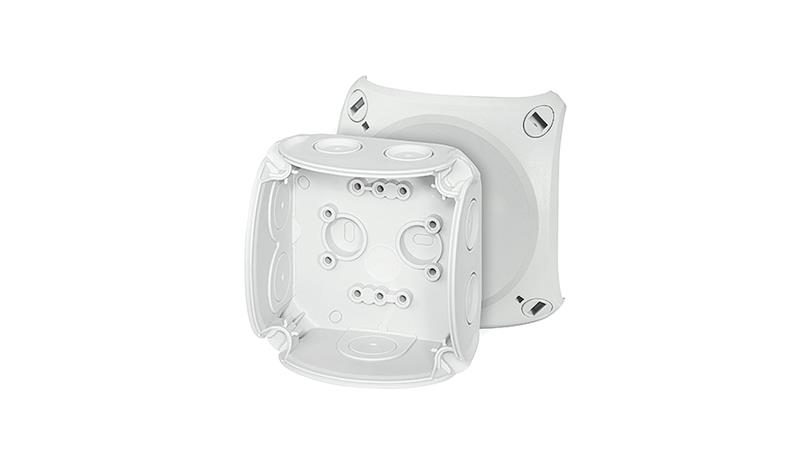 Puszka odgałęźna 93x93x62 bez zacisków IP66 szara DK 0200 GZ 62000147-74694