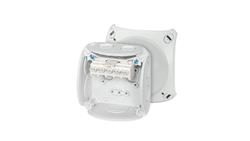 Puszka odgałęźna 93x93x62 5x2,5mm2 CU IP66 szara DK 0202 GZ 62000148-77434