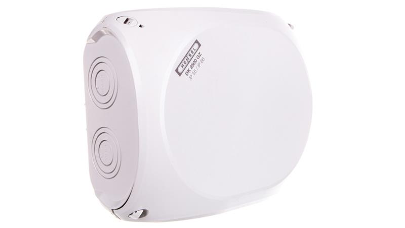 Puszka odgałęźna 130x130x77 5x4mm2 CU IP66 szara DK 0604 GZ 62000152-77517