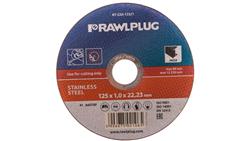 Ściernice płaskie do cięcia i szlifowania stali nierdzewnej 125x22,23mm RT-CDI-125/1-90359