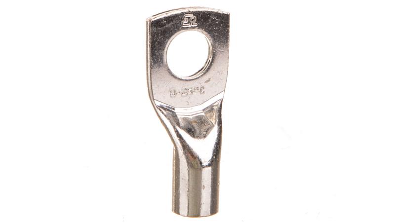 Końcówka oczkowa miedziana cynowana CKOR 25/8 E11KM-05020103500 /50szt./-75965