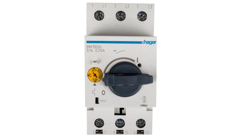 Wyłącznik silnikowy 3P 0,06kW 0,16-0,24A MM502N-4117