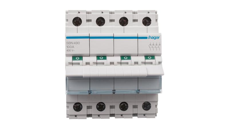 Rozłącznik modułowy 100A 4P SBN490-23546