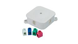 Puszka n/t hermetyczna P-2 72x72x28 4x2,5mm2 IP44 A.0017-77435