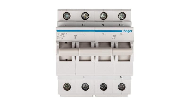 Przełącznik modułowy sieć-agregat 2P 63A SF263-23655