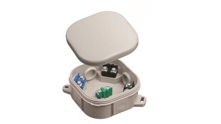 Puszka n/t hermetyczna PH 92x92x44 klik 5x4mm2 IP54 szara A.0020-77441