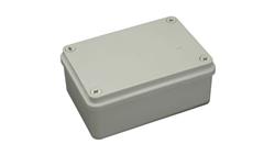 Puszka n/t hermetyczna 120x80x50 bez dławików IP56 szara S-BOX 216-74657