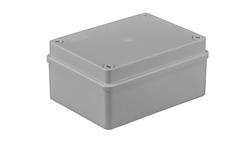 Puszka n/t hermetyczna 150x110x70 bez dławików IP56 szara S-BOX 316-74643