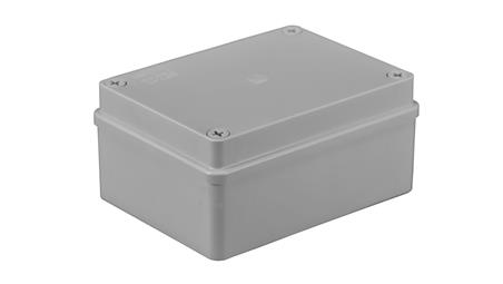 Puszka n/t hermetyczna 150x110x70 bez dławików IP56 szara S-BOX 316-74643
