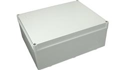 Puszka n/t hermetyczna 300x220x120 bez dławików IP56 szara S-BOX 616-74659
