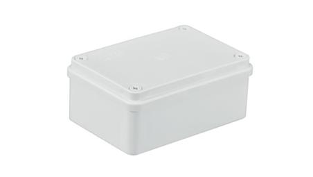 Puszka n/t hermetyczna 120x80x50 bez dławików IP56 biała S-BOX 216B-74727