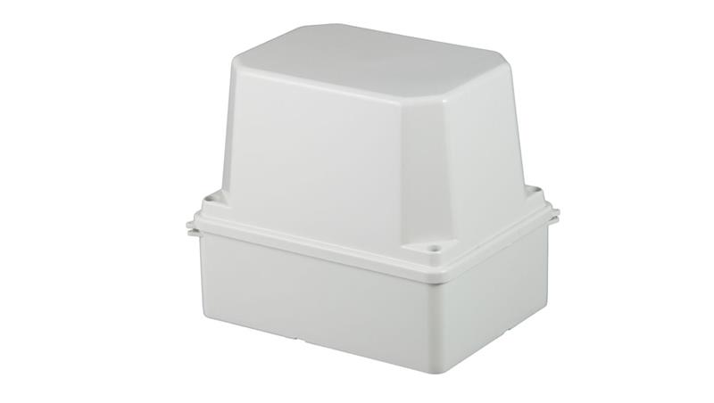 Puszka n/t hermetyczna 150x110x140 bez dławików wysoka IP56 szara S-BOX 316H-74777