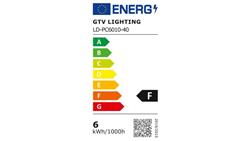 Żarówka LED GU10 5,6W 410lm 4000K AC220-240V 120st. LD-PC6010-40-46765