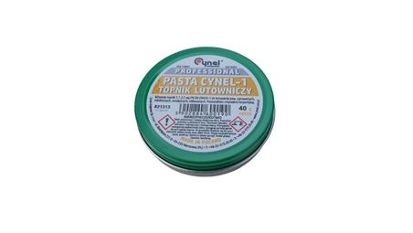 CYNEL UNIPRESS PASTA-CYNEL-1 40G Topnik lutowniczy PROFESSIONAL-80838