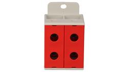 Złączka szynowa 2-torowa 35mm2 czerwona ZGX-2x35 czerwona ENE-00170-74074