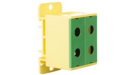 Złączka szynowa 2-torowa 35mm2 żółto-zielona ZGX-2x35 żółto-zielona ENE-00172-73932